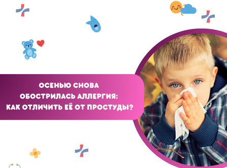 Осенью снова обострилась аллергия: как отличить её от простуды?